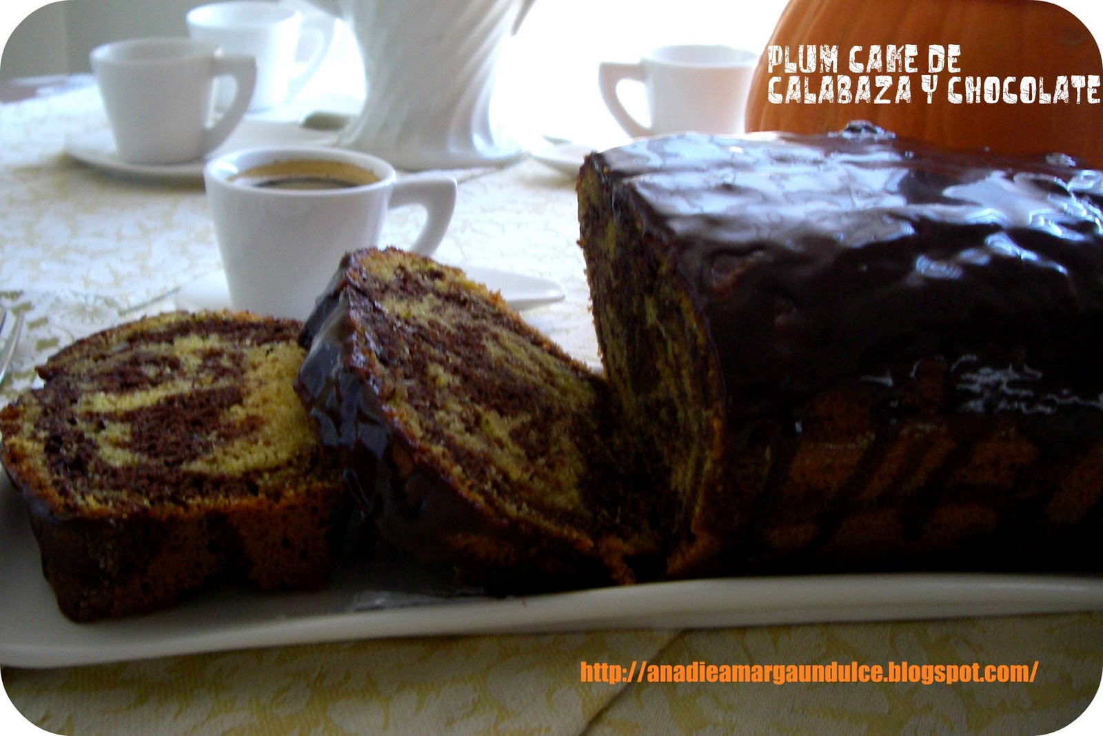 PLUM CAKE DE CALABAZA Y CHOCOLATE&hellip; caído en el olvido