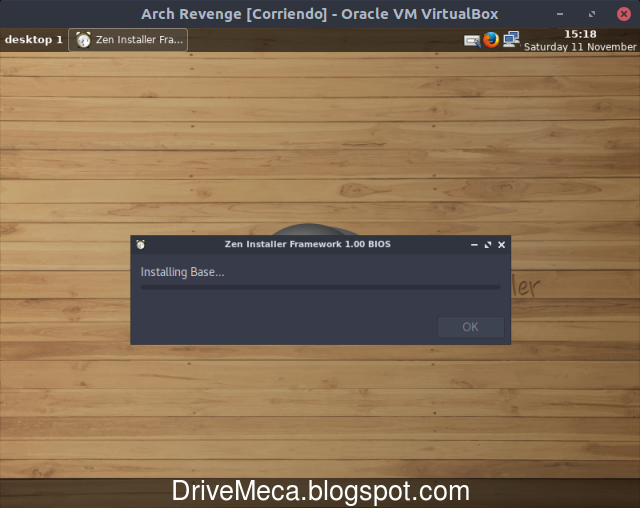 Comienza la instalacion Comienza la instalacion