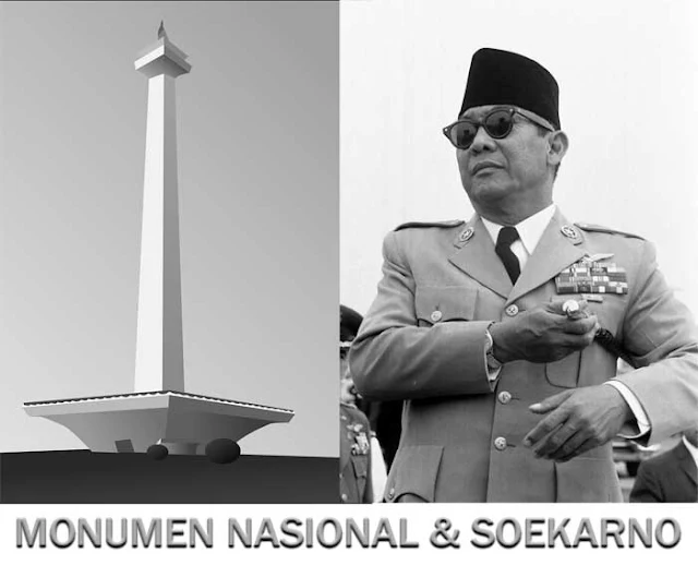 Gambar Monumen Nasional Jakarta Tugu bersejarah