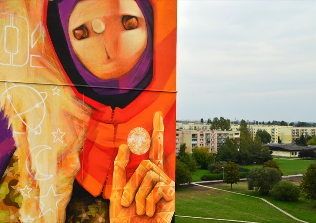 Street Art By Chilean Urban Artist INTI on the streets of Lodz For Fundacja Urban Forms 2013. 5