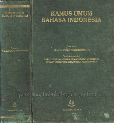 Kamus Umum Bahasa Indonesia - Balai Pustaka Cetakan 1986