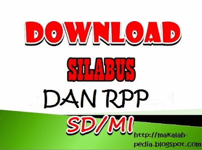 Download RPP Silabus KTSP SD Lengkap..!!!