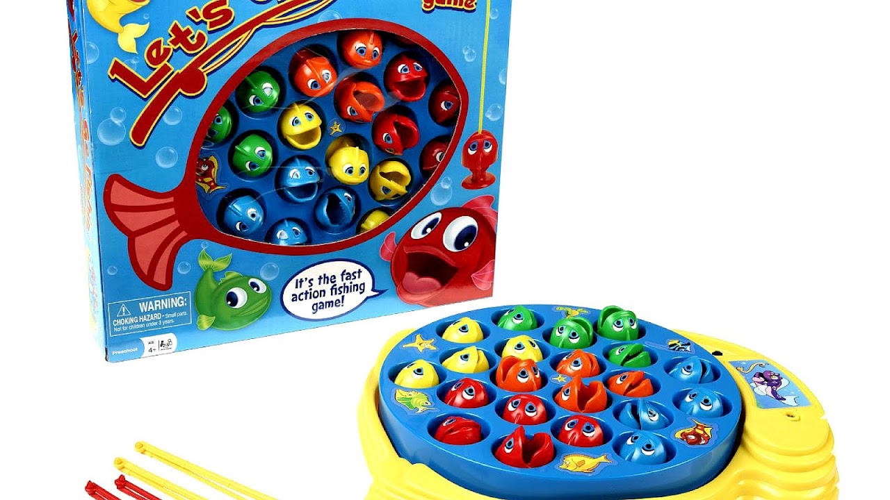 Childrens Fishing Game Fish Choices