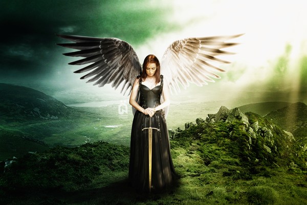 Cute Angel Backgrounds HD Widescreen