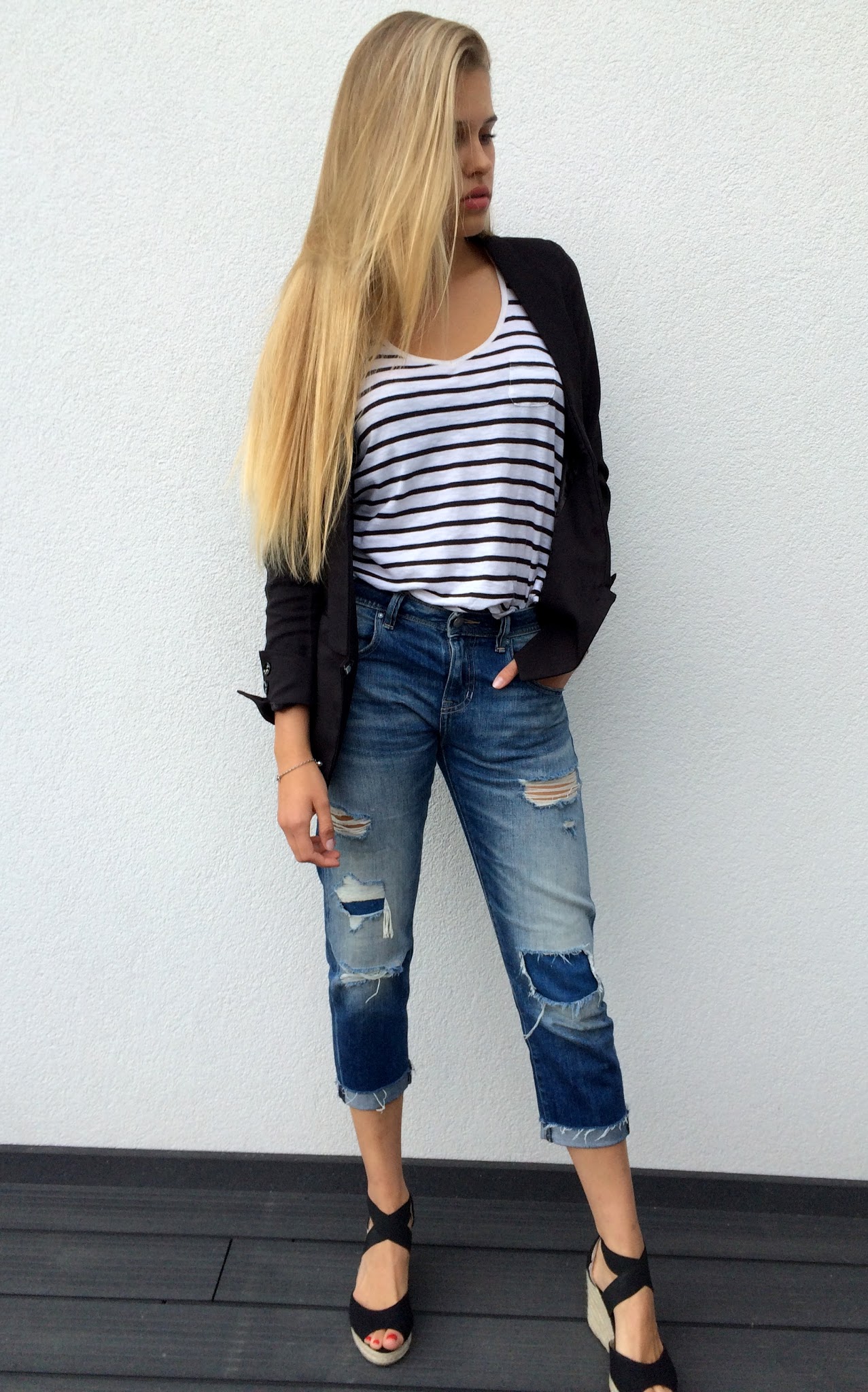 #149 STRIPES & JEANS ♥