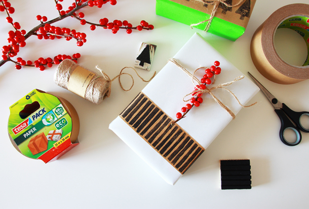 binedoro Blog, DIY, 5 Ideen für Geschenkverpackungen mit DecoTapes und Paketklebeband, Geschenkverpackung, Wrapping binedoro Blog, DIY, 5 Ideen für Geschenkverpackungen mit DecoTapes und Paketklebeband, Geschenkverpackung, Wrapping