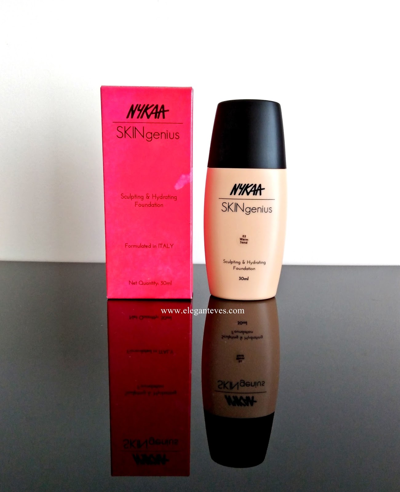 Nykaa SKINgenius Sculpting & Hydrating Foundation Review Vs MAC Face