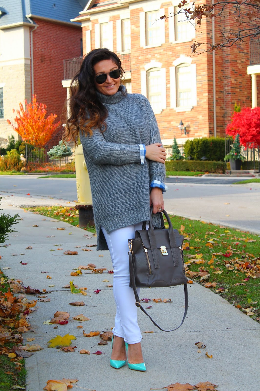 Layering With Oversized Sweater