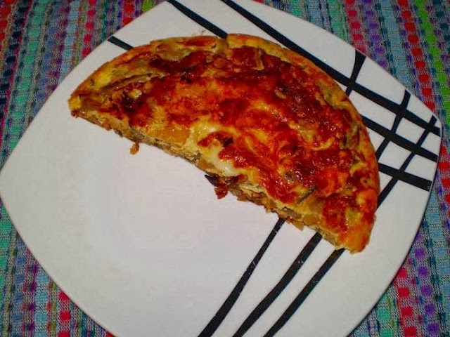 Omelete com cogumelos e requeijão Omelete com cogumelos e requeijão