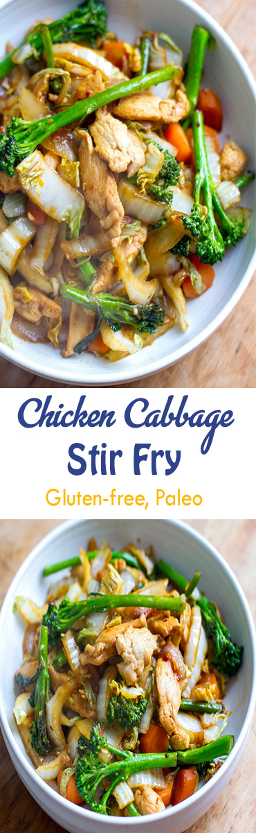 Healthy Chicken Cabbage Stir Fry (Gluten-Free, Paleo) | Anisa Favourite ...