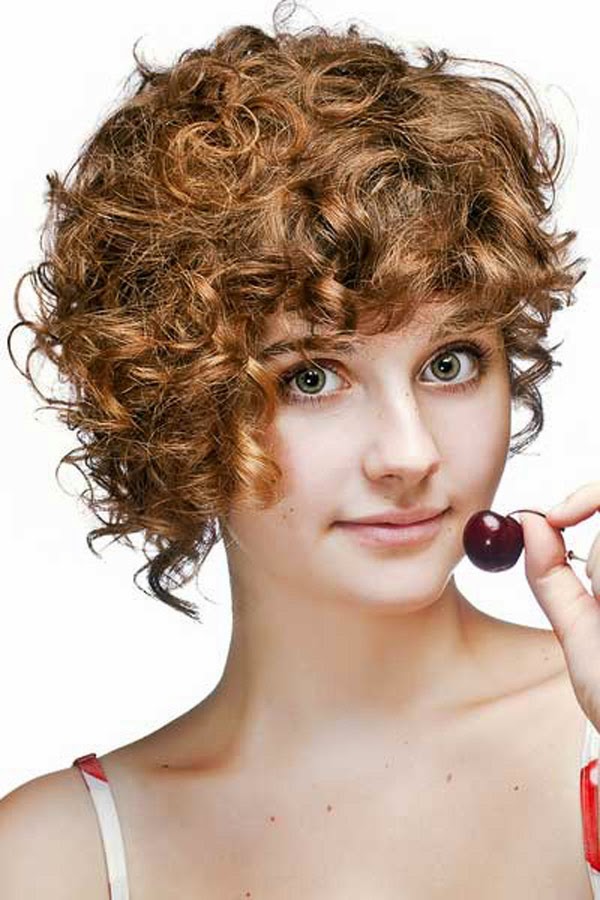 Cute Short Curly Hairstyle for Girls: Girls Hairstyles 2014 / blogspot