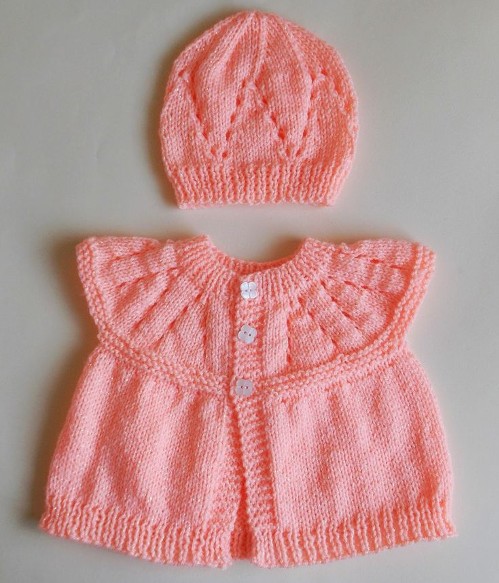 All-in-One Baby Tops (6 months) and (9 - 12 months) - Free Pattern