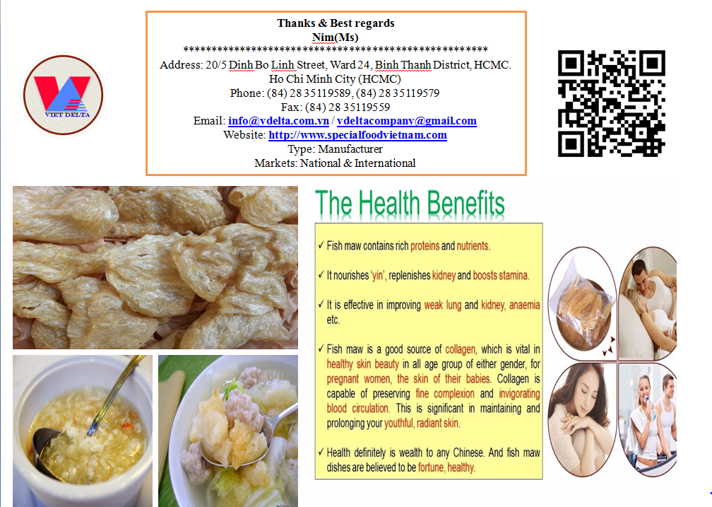 SEA BASS FISH MAW FRESH TYPE