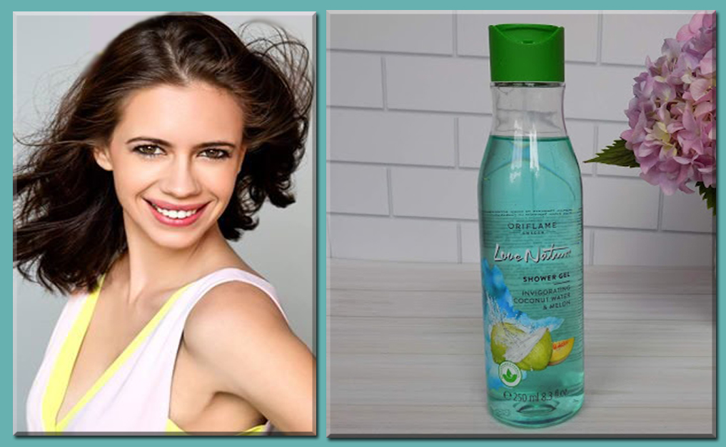 ORIFLAME Love Nature Shower Gel Invigorating Coconut Water & Melon