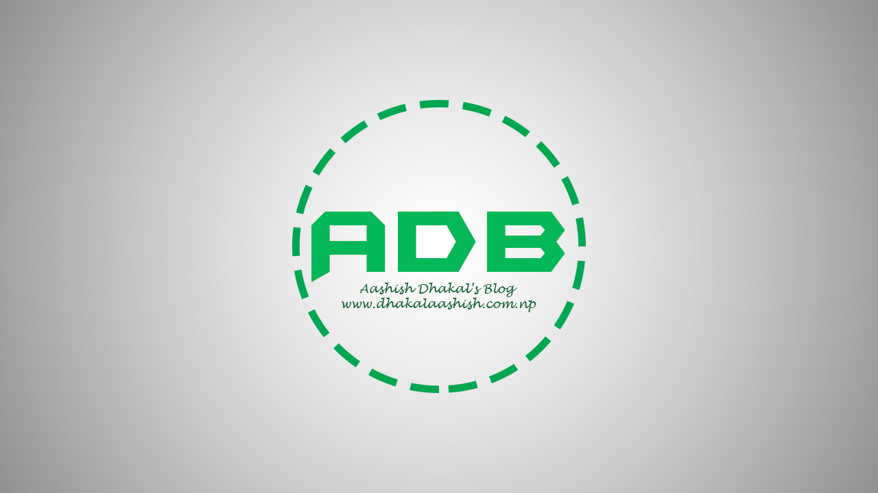 Aashish Dhakal's Blog