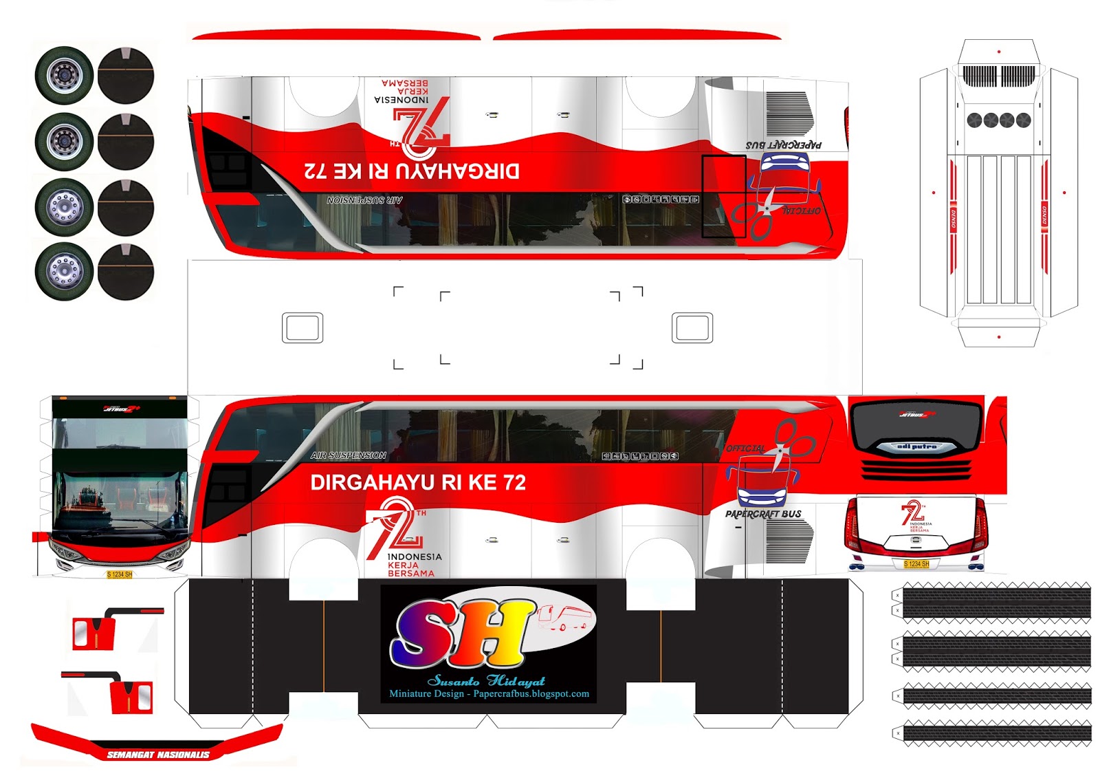 40+ Koleski Terbaik Bis Sahabat Kita Denso Pola Stiker ...