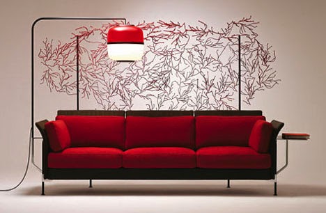 lovely red sofa modern design sofa modern and unique designs