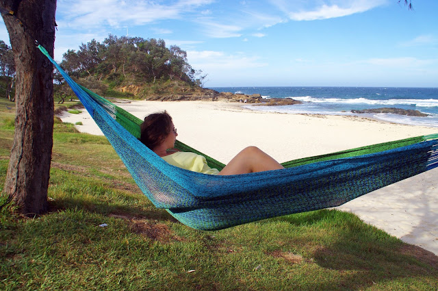 Girl relaxing in West Coast Hammocks Girl relaxing in West Coast Hammocks
