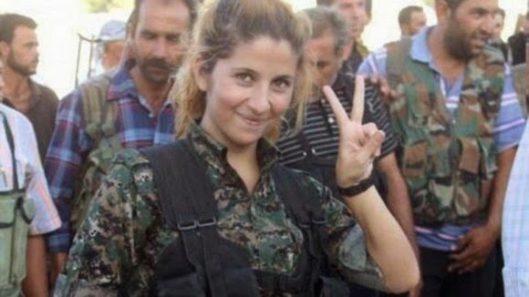 Rehana, símbolo de la resistencia kurda.