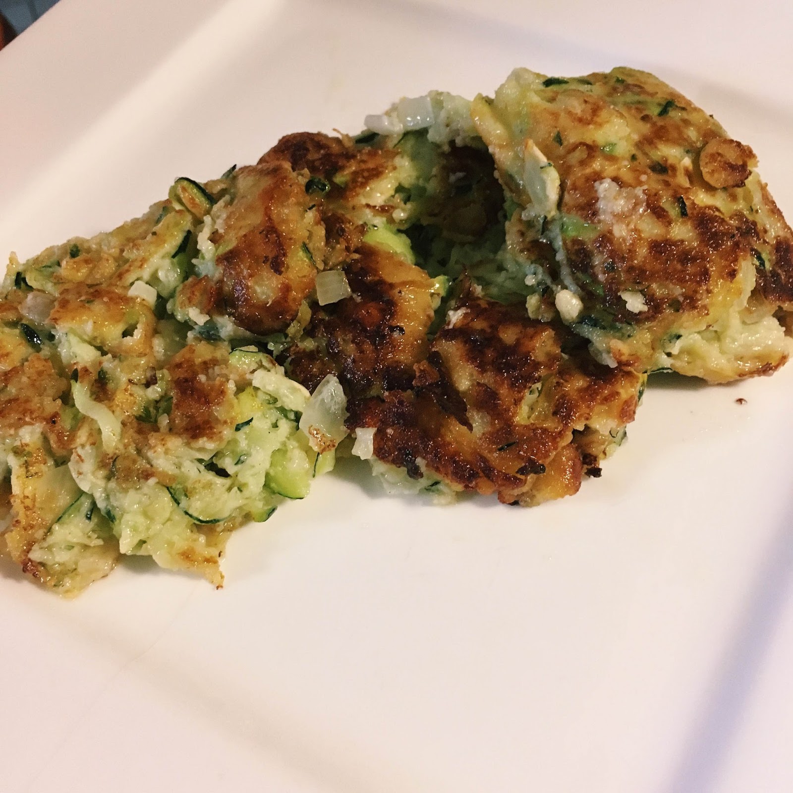 Recipe Savory Zucchini Pancakes Living, Learning, Eating