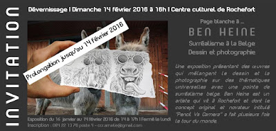 Exposition de Ben Heine au Centre Culturel des Roches de Rochefort 2016