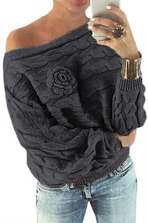 https://www.yoins.com/Dark-Grey-Off-Shoulder-Bat-wing-Sleeves-Random-Point-Floral-Sweater-p-1194751.html