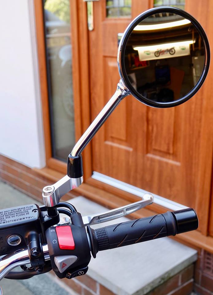 HONDA CB1100RS Diary 5th JUNE 2018 MIRROR EXTENDERS