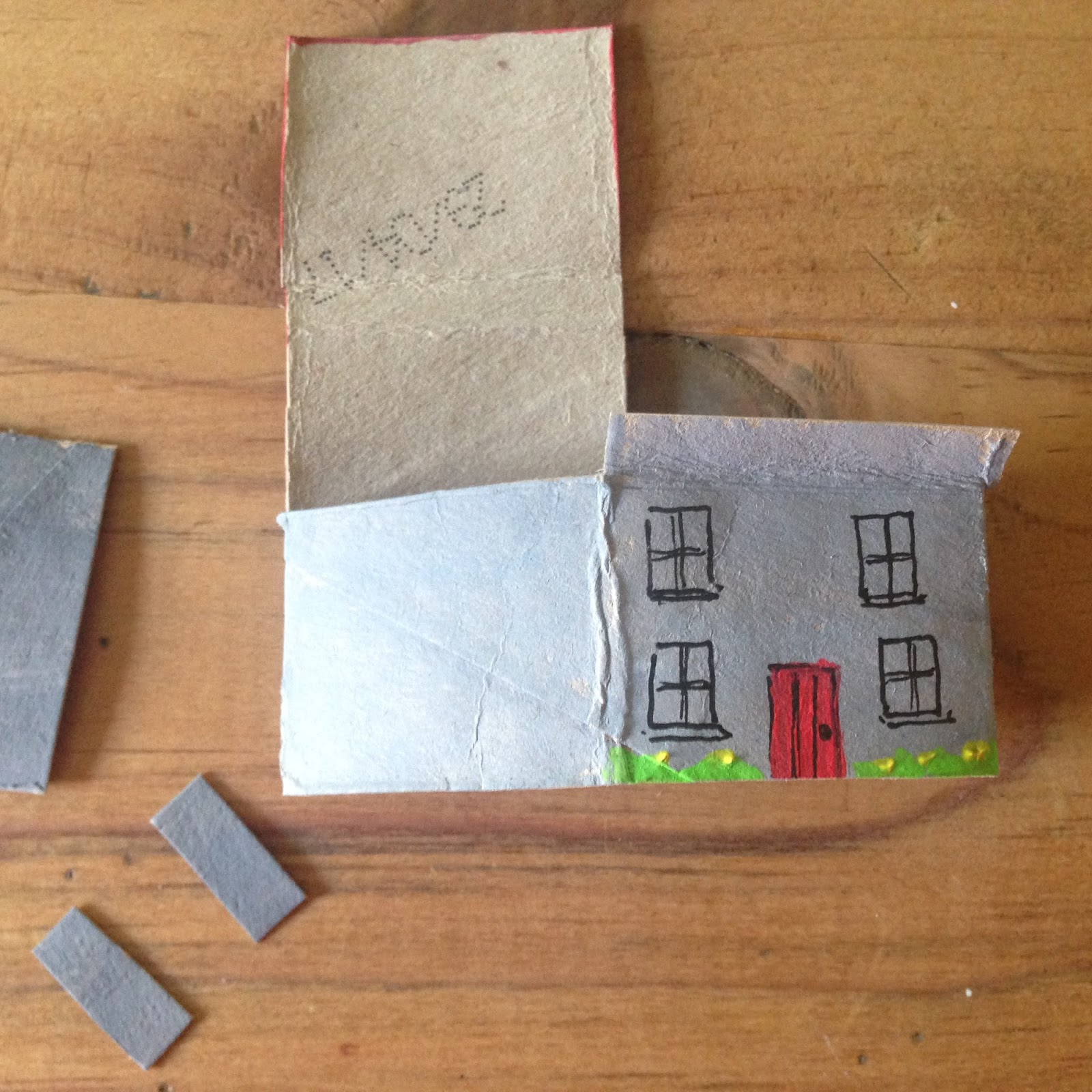 Jumble Tree Little cardboard tube houses crafts for kids