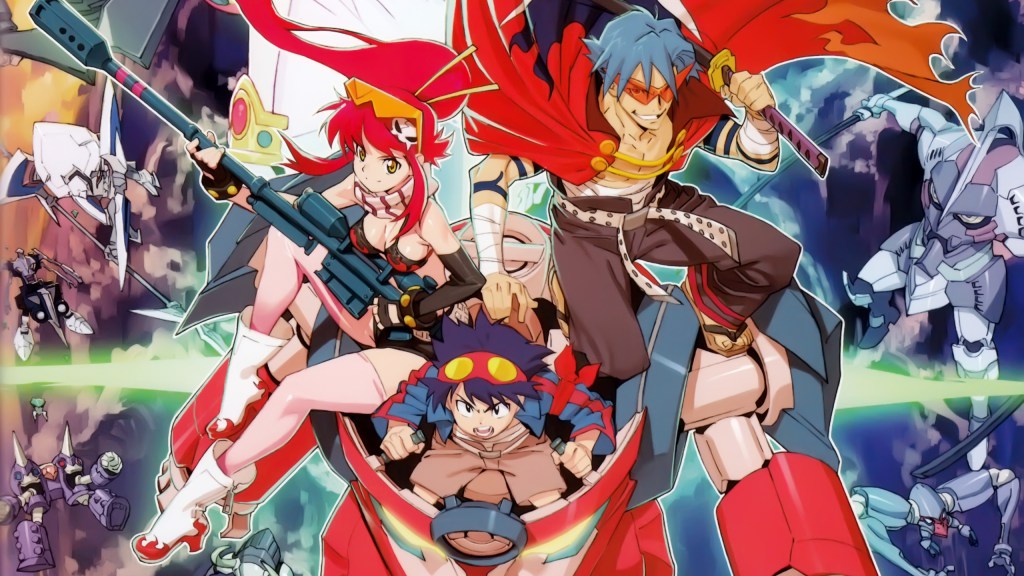 Tengen Toppa Gurren-Lagann: 10 anos de pura emoção explosiva - GeekBlast