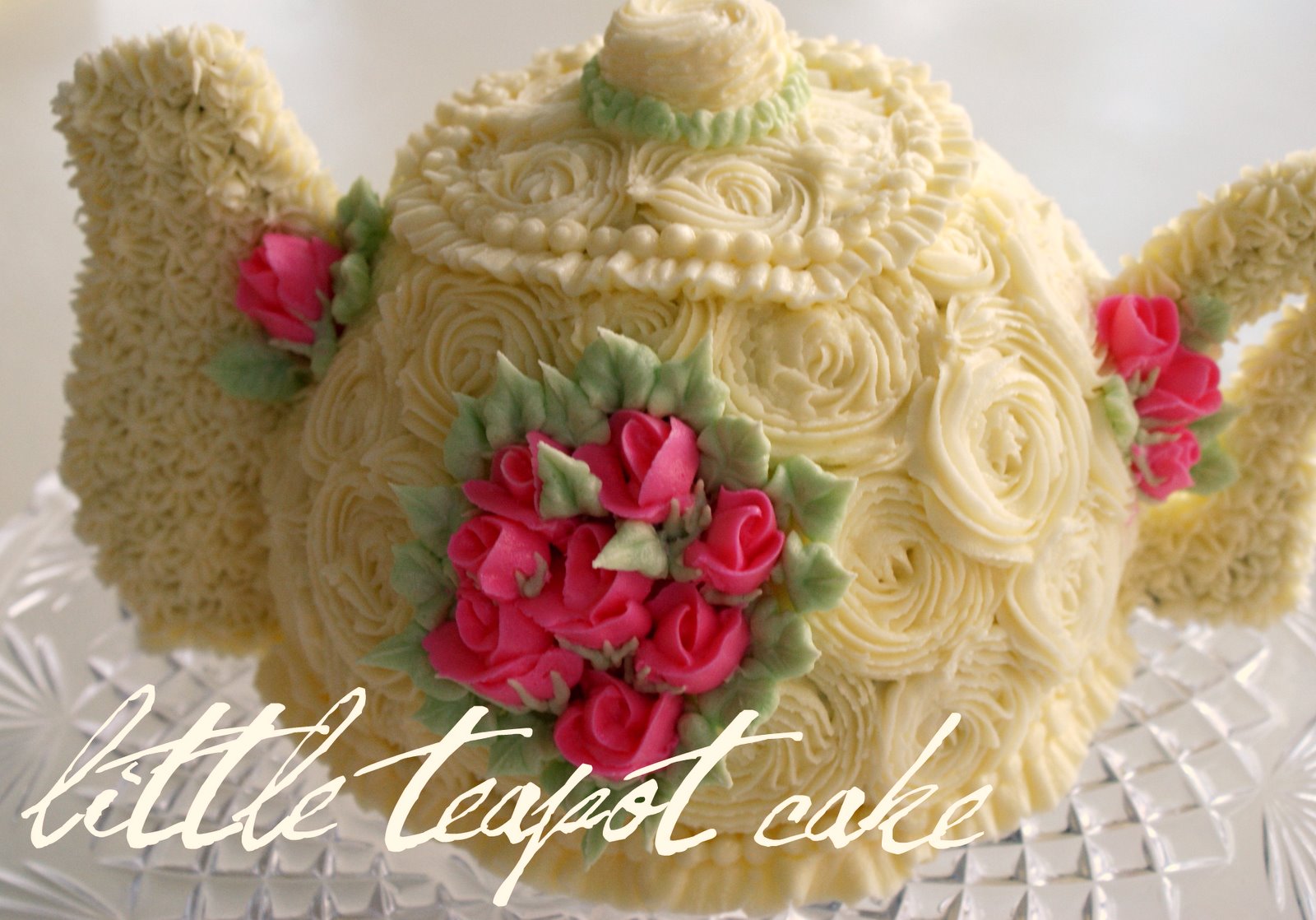 A Little Loveliness A Birthday Teapot Cake