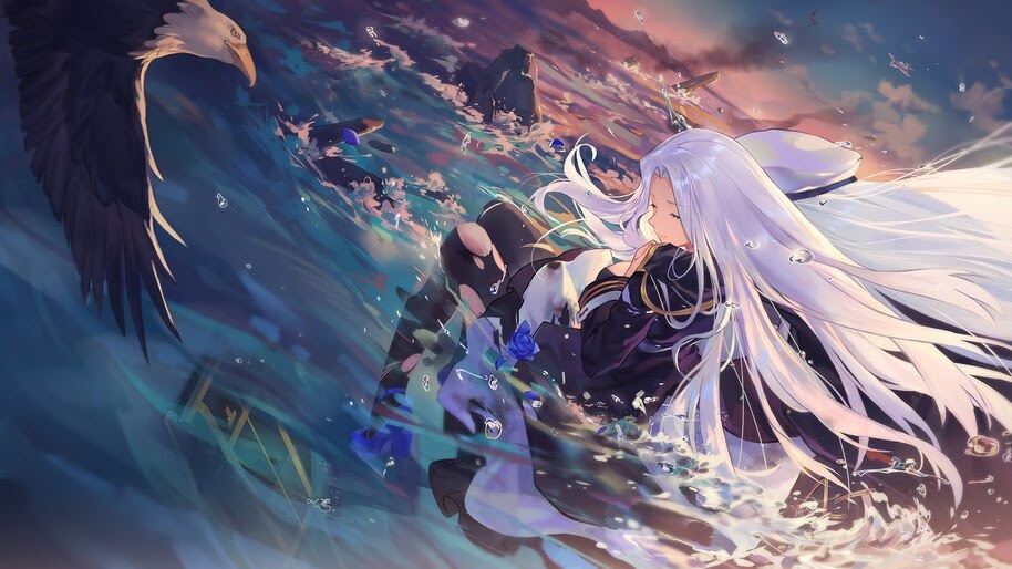 Azur Lane Enterprise Anime Girl 4k Wallpaper 4 1712