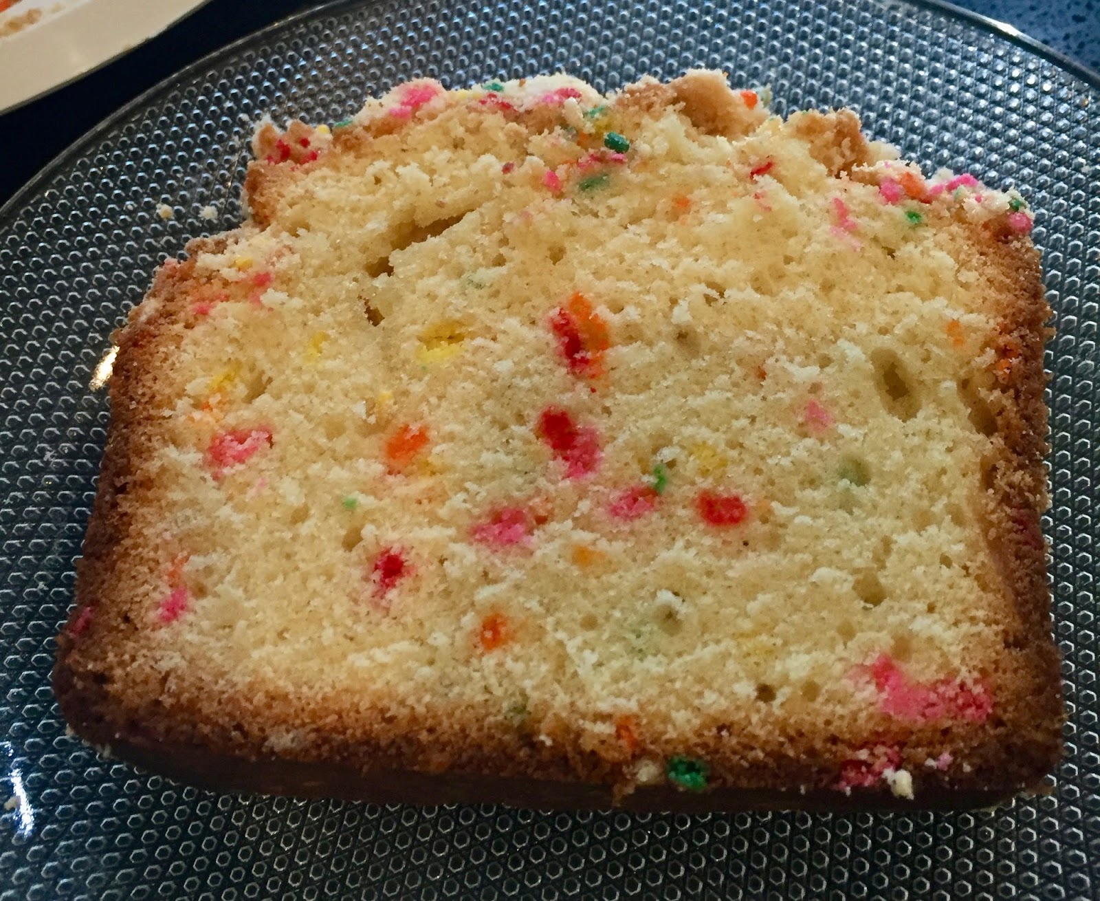 Rainbow Sprinkle Bread With Birthday Cake Crumb Topping Rainbow Sprinkle Bread With Birthday Cake Crumb Topping