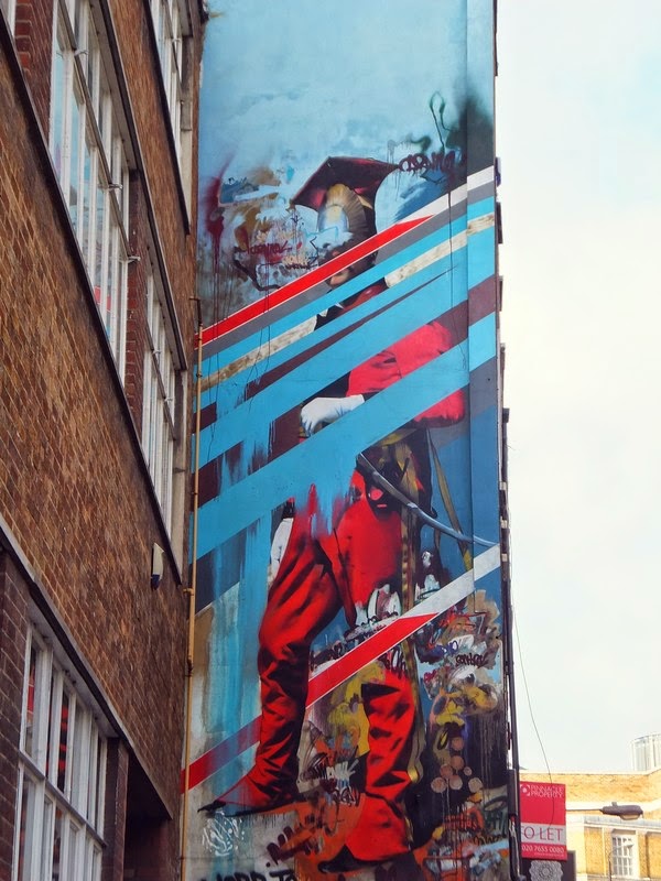 Londres London East End street urban art