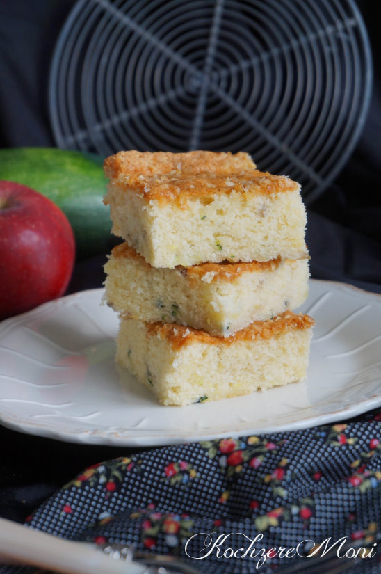 Kochzeremoni: heissa! zucchini, apfel und zimt vereint. gebacken ...