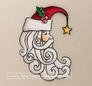 A Jillian Vance Design, Kecia Waters, Copic markers, Christmas