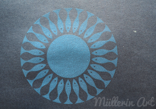 Siebdruck nach ©müllerinart Siebdruck nach ©müllerinart
