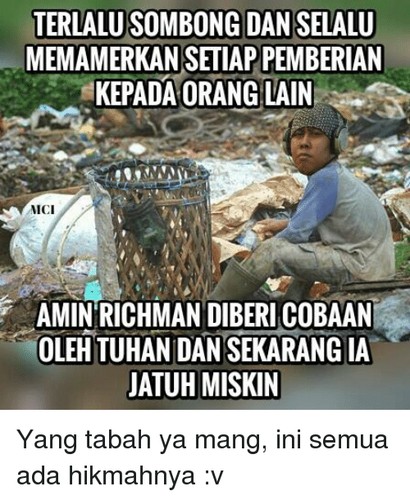 Transhu: Orang Kaya Baru Meme