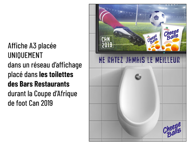 affiche Cheese Balls Ne ratez jamais le meilleur 2e prix aux Créatives 2019