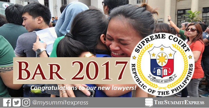 LIVE UPDATES: SC releases 2017 bar exam results today
