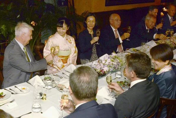 the Princess attended a dinner in Budapest