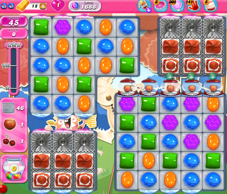 Candy Crush Saga 1688 Candy Crush Saga 1688