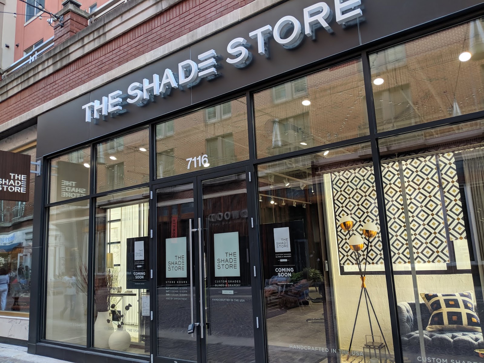 Robert Dyer Bethesda Row The Shade Store looks ready to open at