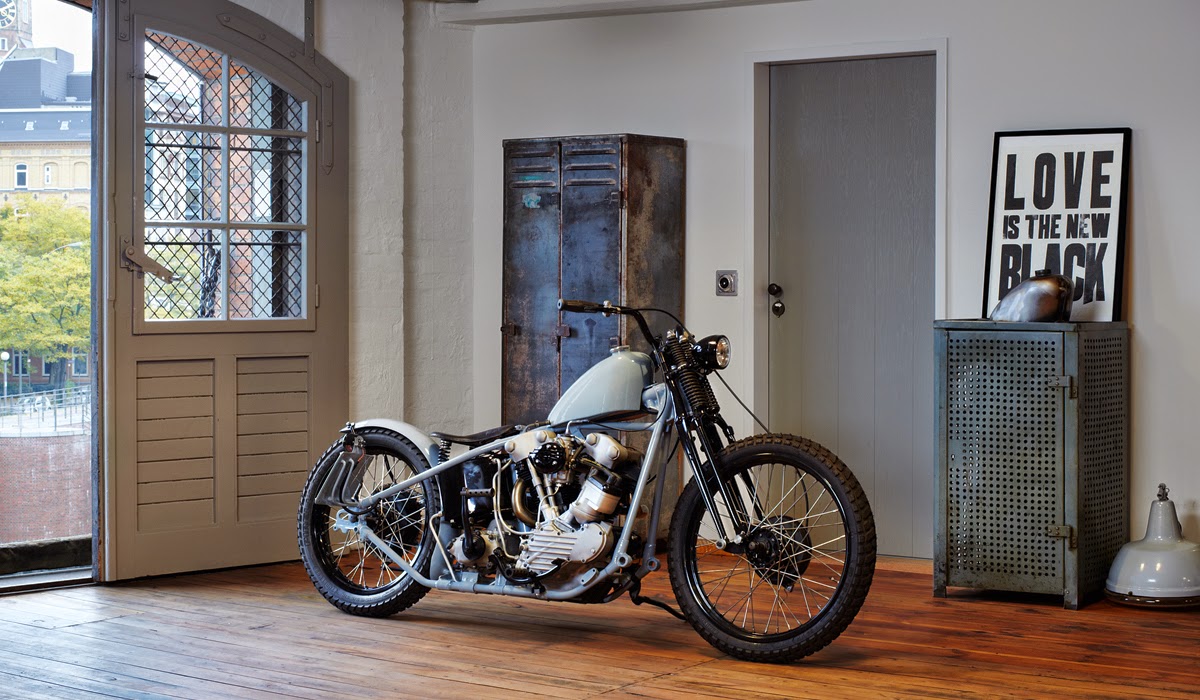 Harley Davidson Knucklehead Bobber