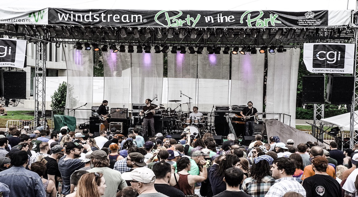 The Curtain With: Aqueous - 2017-06-22 Party In The Park, Rochester, NY