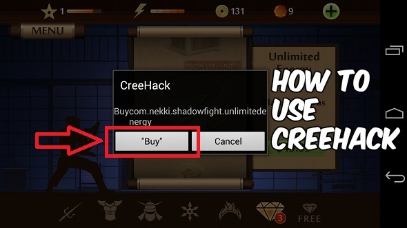 تطبيق CreeHack لتهكير الألعاب و فتح المزايا المدفوعة داخل التطبيقات بدون روت
