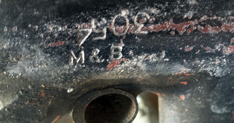 What does M&B mean on a Royal Enfield frame?