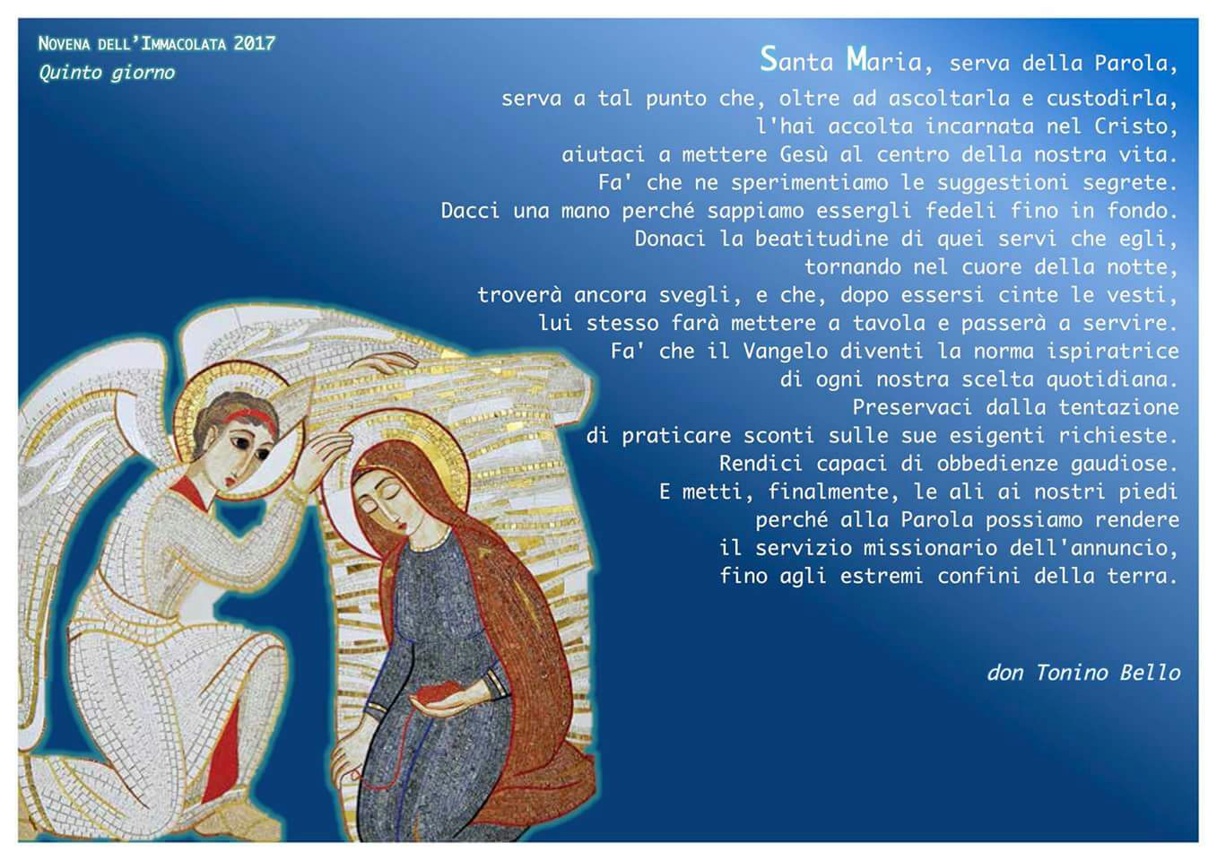 Novena dell'Immacolata: preghiere e immagine per meditare