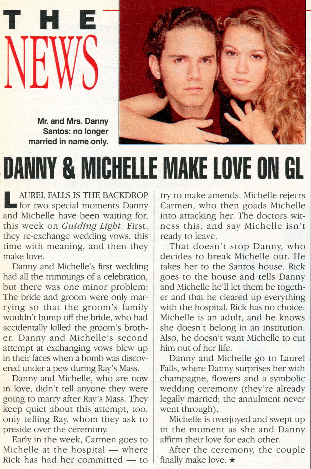 Guiding Danny & Michelle Make Love On GL