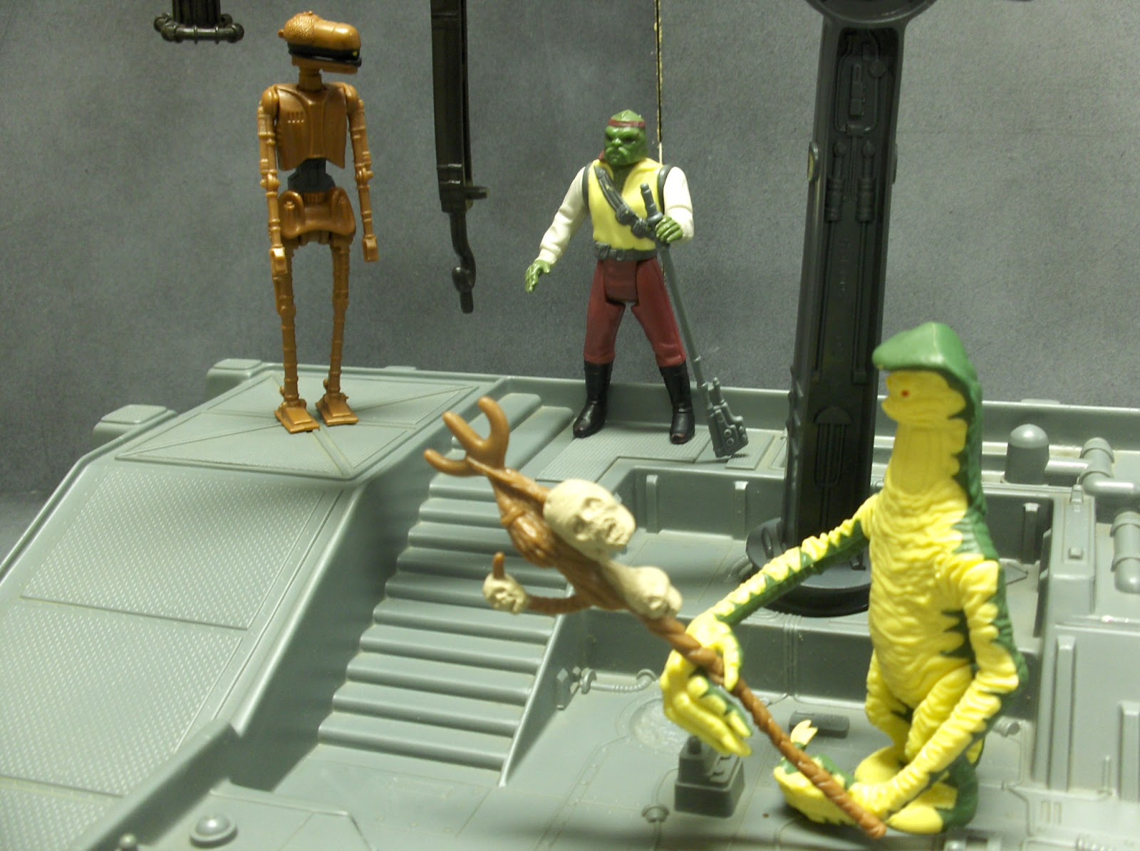 Vintage Kenner Star Wars Toys The Jabba the Hutt Dungeon Action Playset