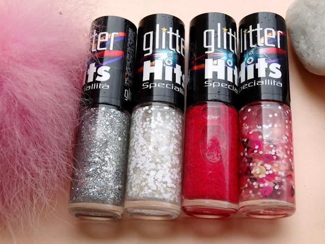 Lançamento HITS Glitter - Esmaltes 715, 711, 723 e 710.